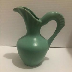 Beautiful satin finish pottery pitcher